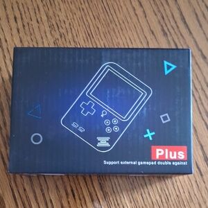 Plus Handheld Retro Game Console - Black